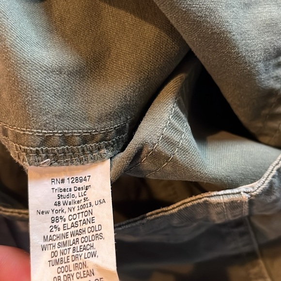 Nili Lotan Military Green Cotton Jogger Women’s Size 2 - Picture 10 of 10